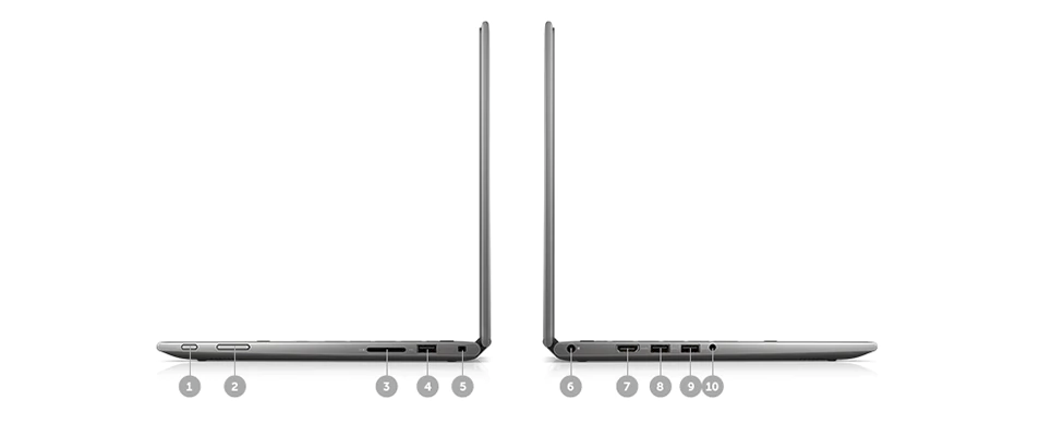 Dell inspiron 13-5379 Ports