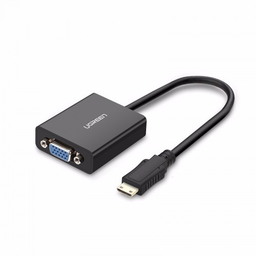 Ugreen Mini HDMI to VGA+3.5MM Audio+Micro USB converter