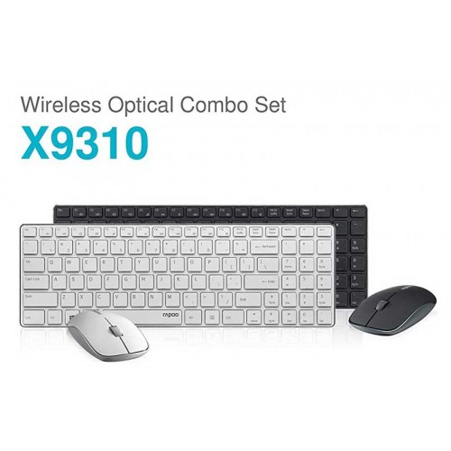 Rapoo X9310 Wireless Keyboard Mouse Combo Price In Bangladesh