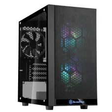 SilverStone PS15 PRO ARGB Mini Tower Micro ATX Gaming Case