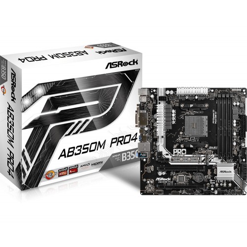 ASRock AB350M Pro4 Motherboard