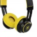 Micropack MHP-500 Stereo Headset With Detachable 4 Pin-Black & Yellow