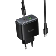Hoco C158A PD 45W Charger Adapter with Type-C Cable