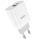Hoco C80A 20W Dual Port Charger Adapter