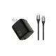 QCY CK03-MG 20W Type-C Charger Adapter With Lightning Cable