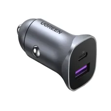 Ugreen CD130 52.5W Dual Port Fast Car Charger #40858