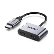 UGREEN CM232 USB Type-C to Headphone & PD Charging Adapter #60165