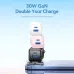 Vention FEQB0-EU 2-port 30W GaN Fast Charger Adapter
