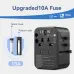 Vention FJFB0 65W 4-Port Universal Travel Adapter