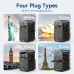 Vention FJGB0 120W 4-Port Universal Travel Adapter