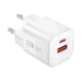 WiWU Wi-U008 33W Nano GaN PD+QC USB Type C Fast Charger