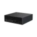 Atom ATAGB10-9000 angled view showing compact black chassis, ventilation and rear connectivity ports.
