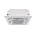 Haier 2 Ton Inverter Cassette AC ceiling cassette unit shown from a bottom view with air outlet grille.