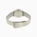 Back view of Casio LTP-1183G-7ADF Watch showing two-tone silver and gold band with engraved clasp and round case back.