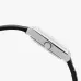 Side profile of Casio LTP-1234LL-7ADF Watch highlighting slim rectangular case, polished crown, and leather strap.