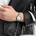 Wrist view of Casio LTP-1302D-7A1VDF Watch with silver bracelet, white dial, and date window at 3 o’clock.