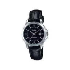 Casio LTP-V004L-1AUDF Leather Belt Ladies Analog Watch