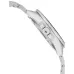 Side profile of Casio MDV-107D-1A3VDF Chain Watch showing metallic case, crown, and polished link bracelet.