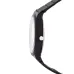 Side profile of Casio MQ-24-7B3LDF Unisex Watch showing slim black case, crown, and segmented strap design.