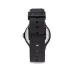 Back view of Casio MQ-24-7B3LDF Unisex Watch with rubber strap, buckle clasp, and embossed Casio branding.