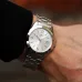 Lifestyle wrist shot of the Casio MTP-1215A-7ADF Analog Watch emphasizing its elegant silver dial and metal bracelet.
