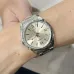 Casio MTP-1302DD-9AVDF Enticer Chain Analog Watch wrist view silver band brown dial Roman numerals with date window