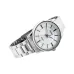 Casio MTP-1302DD-9AVDF Enticer Chain Analog Watch front view brown dial silver numerals date display polished bezel