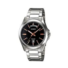Casio MTP-1370D-1A2VDF Enticer Chain Analog Watch