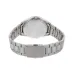 Casio MTP-1384D-7A2VDF Enticer Chain Analog Watch back view stainless steel bracelet silver case engraved clasp