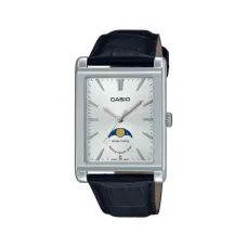 Casio MTP-M105L-7AVDF Moon Phase Leather Belt Analog Watch