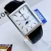 Display stand view of Casio MTP-M105L-7AVDF Watch with white dial and moon phase subdial.