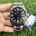 Casio MTP-VD01D-1BVUDF Enticer Chain Analog Watch hand-held close-up black dial silver markers red second hand