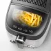 Delonghi FS6067 1.5 Liter Traditional Deep Fryer held with both hands showing digital display