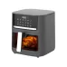 Honor Choice Kurrypop 7 Liter Air Fryer side angle view and showing touch panal