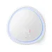 Top view of Philips PureProtect Pro 3200 Series Air Purifier with touch controls and status indicators.