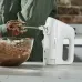Kenwood HandMix Lite HMP30.A0WH 450W Hand Mixer blending chocolate batter in glass bowl during baking