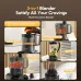 Front view of Oraimo OmniBlend OBL-881A Blender showcasing multiple blending and food processing functions.