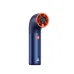 Front view of Aecooly PH03 Aero Ultra Handheld Portable Fan in blue showing compact grip body with visible circular fan head