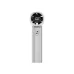 Fantech PAC7 Portable Mini Fan in metallic finish with digital display showing 100% and dual buttons