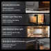 Feature view of Oraimo InfiWave Nova Oven highlighting silicone feet, glass door, oven light, and safety switches.