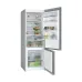 Open front view of the BOSCH KGN56LB31U Series 6 559L Refrigerator displaying organized shelves and spacious fridge‑freezer layout.