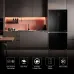 Kitchen view of Haier HRF-578TPB Refrigerator with Twin Inverter Technology and matte black T-Door design.
