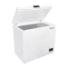 Hitachi 200L Deep Fridge with open top lid, spacious storage compartment and front temperature controls.