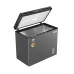 Kelvinator KCCF-225DFG 225 Litre Glass Door Deep Freezer Dark Gray