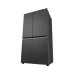 LG TMF VCM 2B257EMCX-VS6 694L Refrigerator with doors open, showing spacious empty storage compartments.