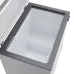 Top-open view of LG 194L Deep Freezer (GCFB205BQCF.ADVQRIL) highlighting white lining and removable wire basket.