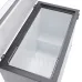 Top-open view of LG 291L Deep Freezer (GCFB305BQCF.ADVQRIL) highlighting white lining and removable wire basket.