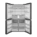 Midea MDRF923CIG45BD four-door refrigerator with spacious shelves, drawers and organized storage compartments.