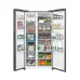 Midea MDRS791 refrigerator with spacious interior, multiple shelves, drawers and door storage compartments.