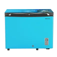 Rangs RCF-223GD 223L Glass Door Deep Freezer Blue